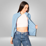 Chamarra de fleece para mujer con cuello alto y bolsillos Greenlander - Greenlander