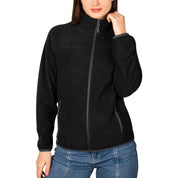 Chamarra de fleece para mujer con cuello alto y bolsillos Greenlander - Greenlander