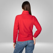 Chamarra de fleece para mujer con cuello alto y bolsillos Greenlander - Greenlander