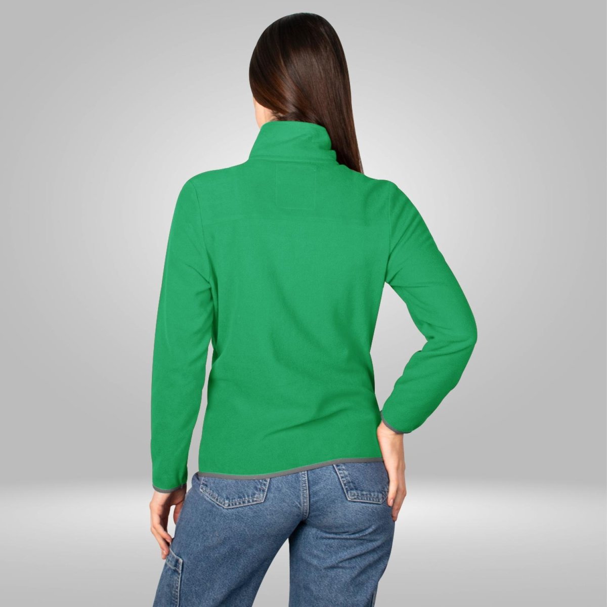 Chamarra de fleece para mujer con cuello alto y bolsillos Greenlander - Greenlander