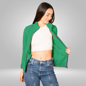Chamarra de fleece para mujer con cuello alto y bolsillos Greenlander - Greenlander