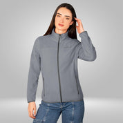 Chamarra de fleece para mujer con cuello alto y bolsillos Greenlander - Greenlander