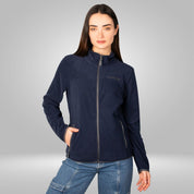 Chamarra de fleece para mujer con cuello alto y bolsillos Greenlander - Greenlander