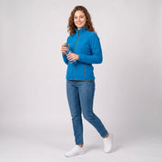 Chamarra de fleece para mujer con cuello alto y bolsillos | Greenlander - Greenlander