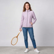 Chamarra de fleece para mujer con cuello alto y bolsillos | Greenlander - Greenlander