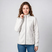 Chamarra de fleece para mujer con cuello alto y bolsillos | Greenlander - Greenlander