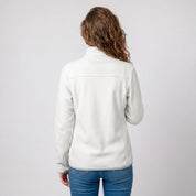 Chamarra de fleece para mujer con cuello alto y bolsillos | Greenlander - Greenlander