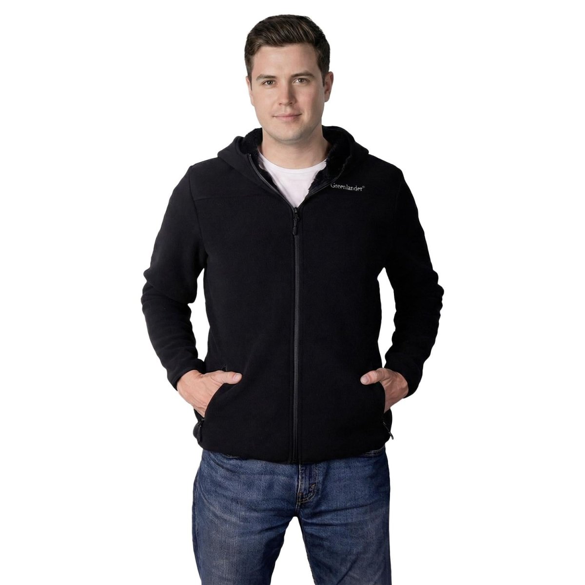 Chamarra de fleece plus size para hombre Greenlander - Greenlander