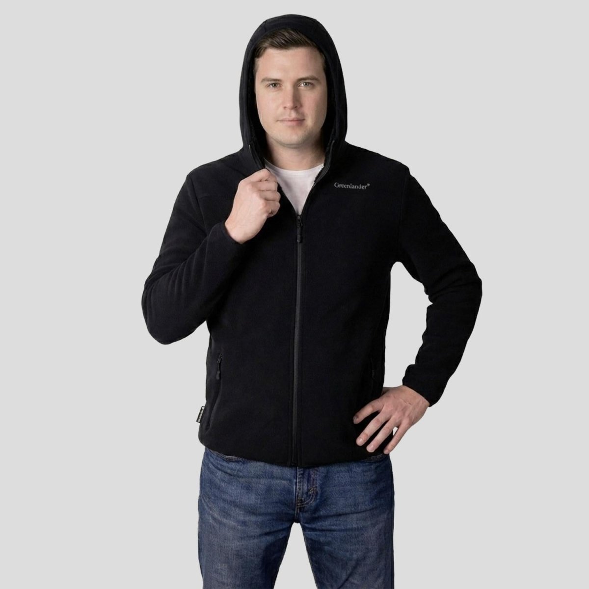 Chamarra de fleece plus size para hombre Greenlander - Greenlander
