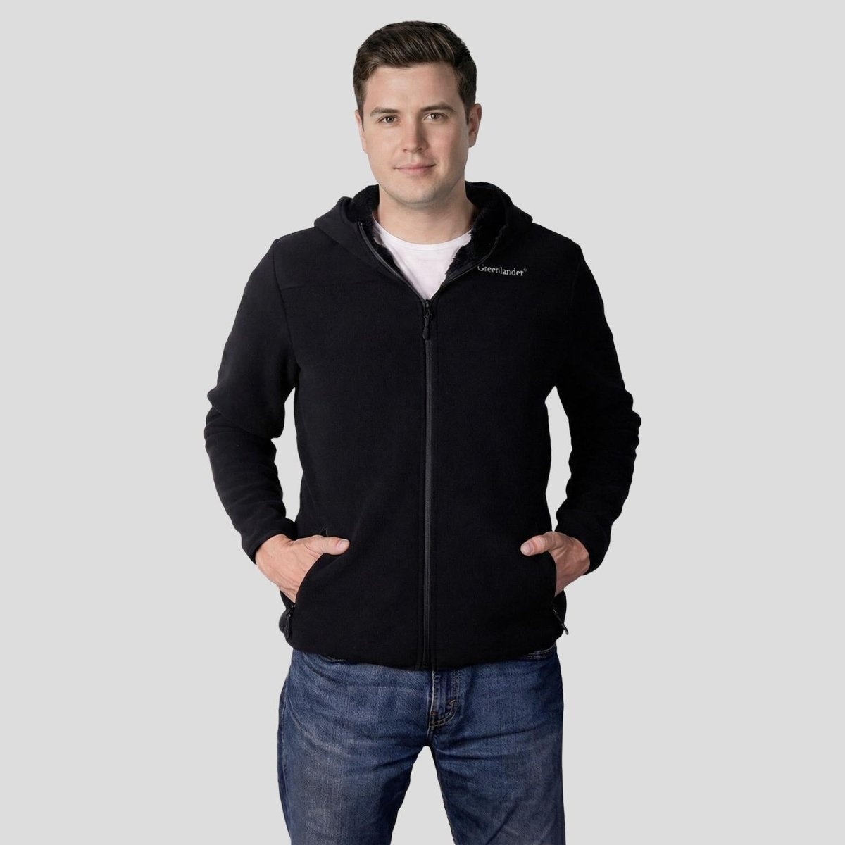 Chamarra de fleece plus size para hombre Greenlander - Greenlander