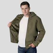 Chamarra de fleece plus size para hombre Greenlander - Greenlander