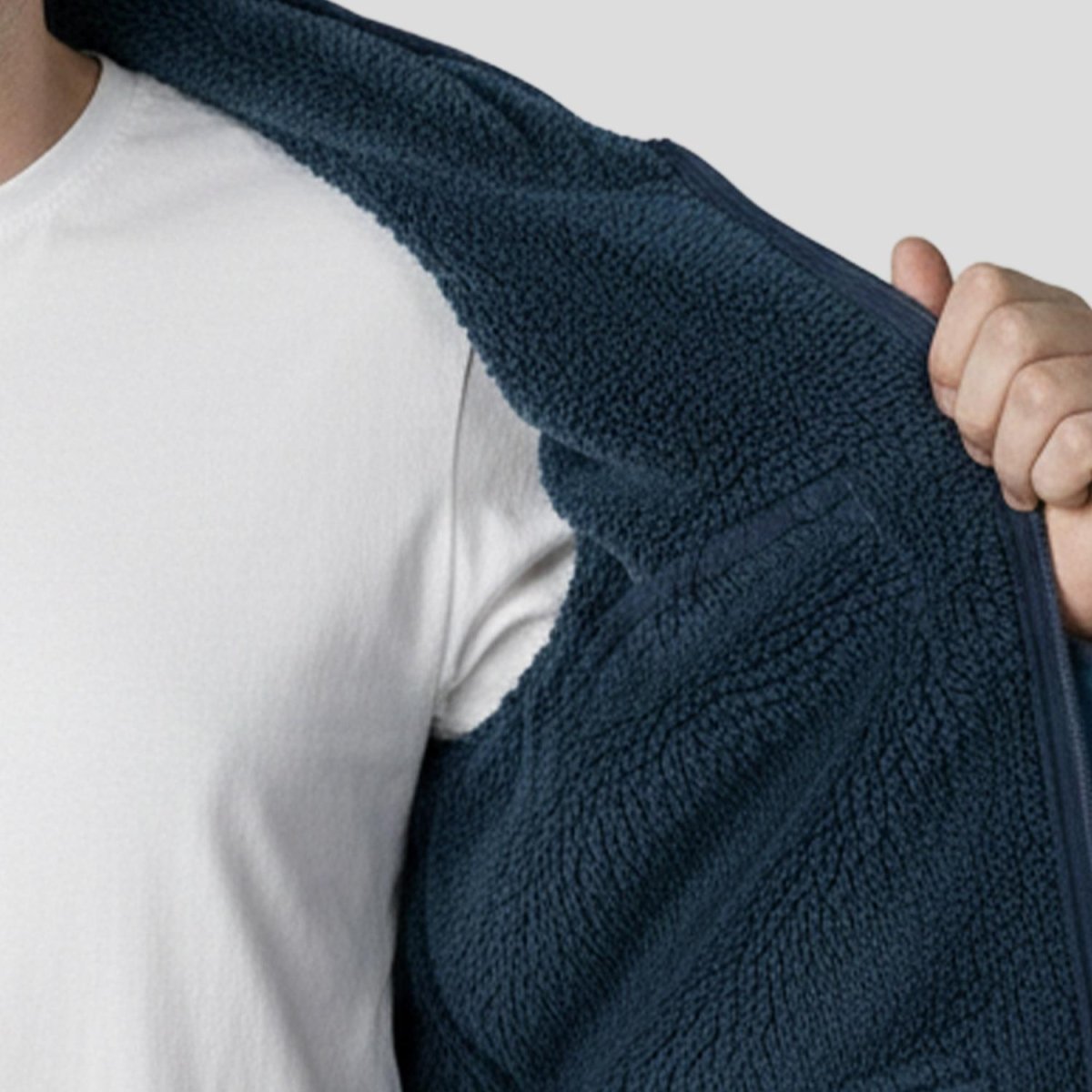 Chamarra de fleece plus size para hombre Greenlander - Greenlander