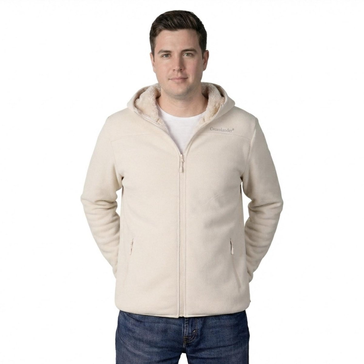 Chamarra de fleece plus size para hombre Greenlander - Greenlander