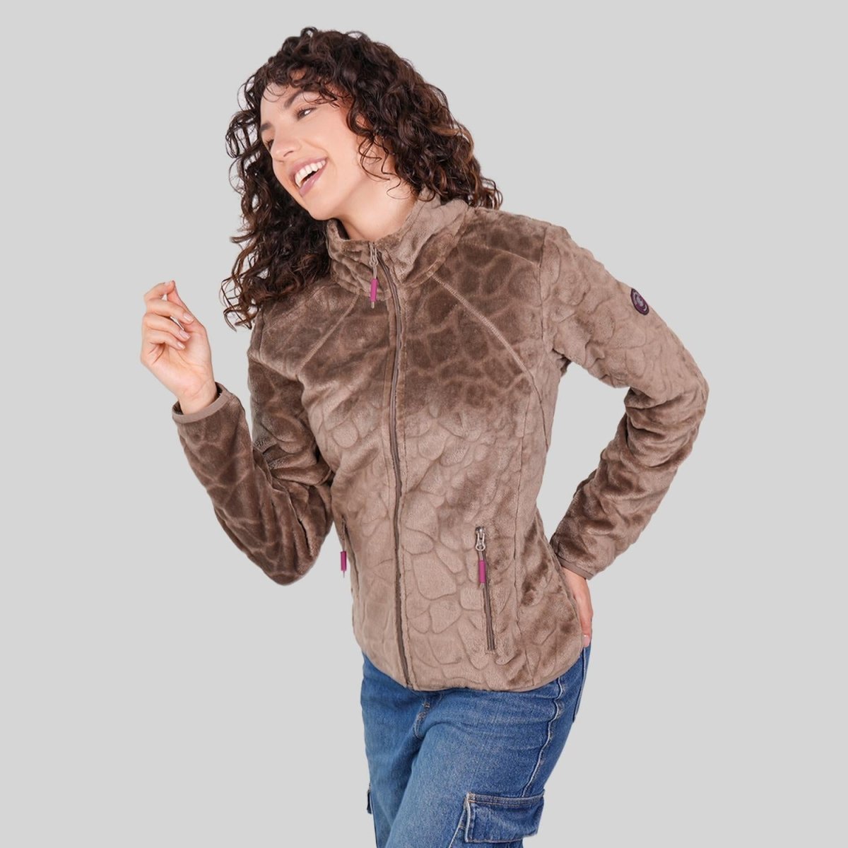 Chamarra de fur para mujer con bolsillos Greenlander - Greenlander