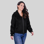 Chamarra de Gamuza para Mujer con Cuello de Peluche | Greenlander - Greenlander