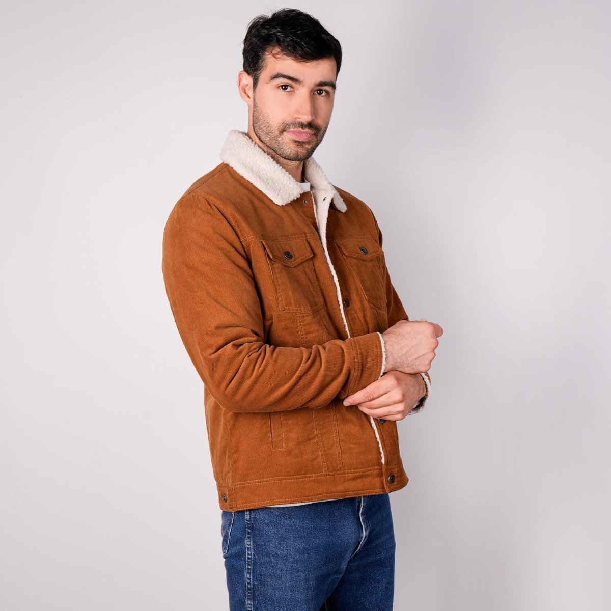 Chamarra de pana para hombre con bolsillos Greenlander - Greenlander