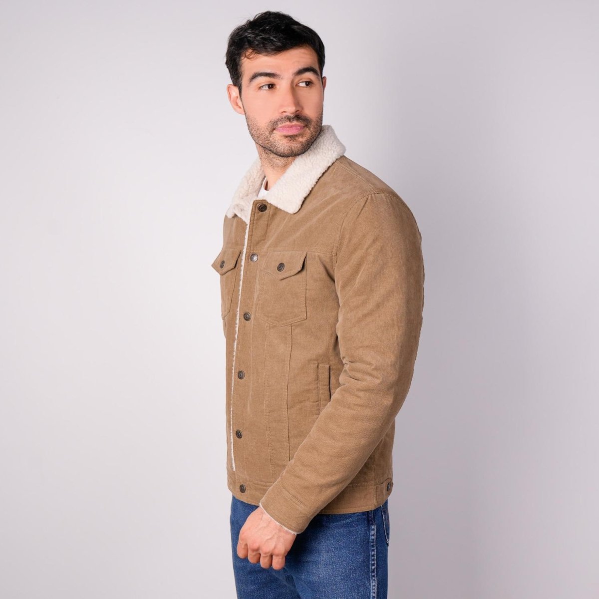 Chamarra de pana para hombre con bolsillos Greenlander - Greenlander