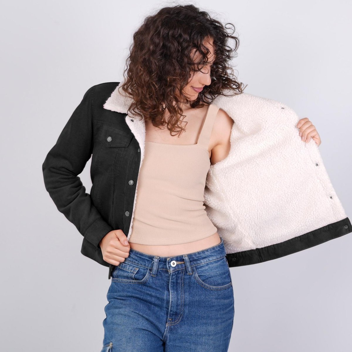 Chamarra de pana para mujer con bolsillos Greenlander - Greenlander