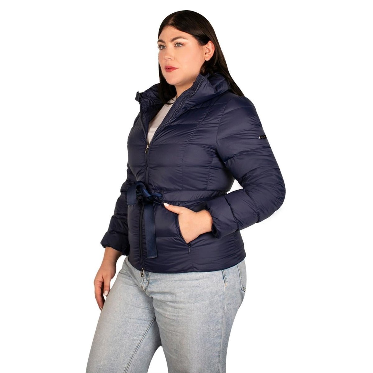Chamarra De Pluma Capitonada Mujer Plus Size - Greenlander