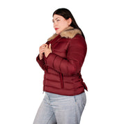 Chamarra De Pluma Capitonada Mujer Plus Size - The Original Greenlander