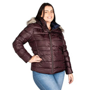 Chamarra De Pluma Plus Size Mujer - Greenlander