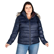 Chamarra De Pluma Plus Size Mujer - Greenlander