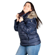 Chamarra De Pluma Plus Size Mujer - Greenlander