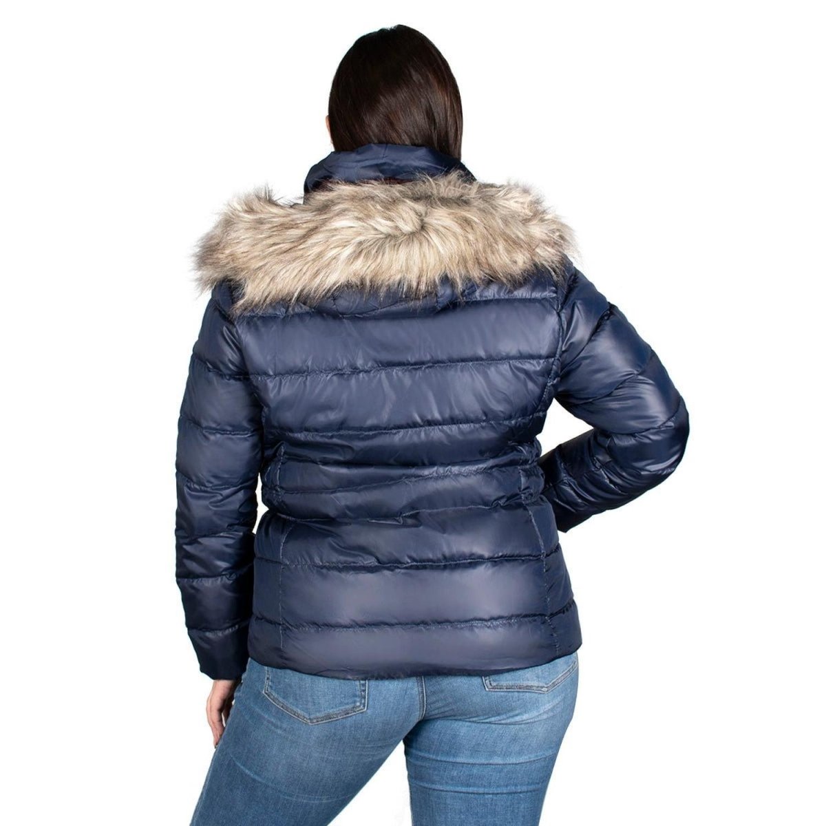 Chamarra De Pluma Plus Size Mujer - Greenlander