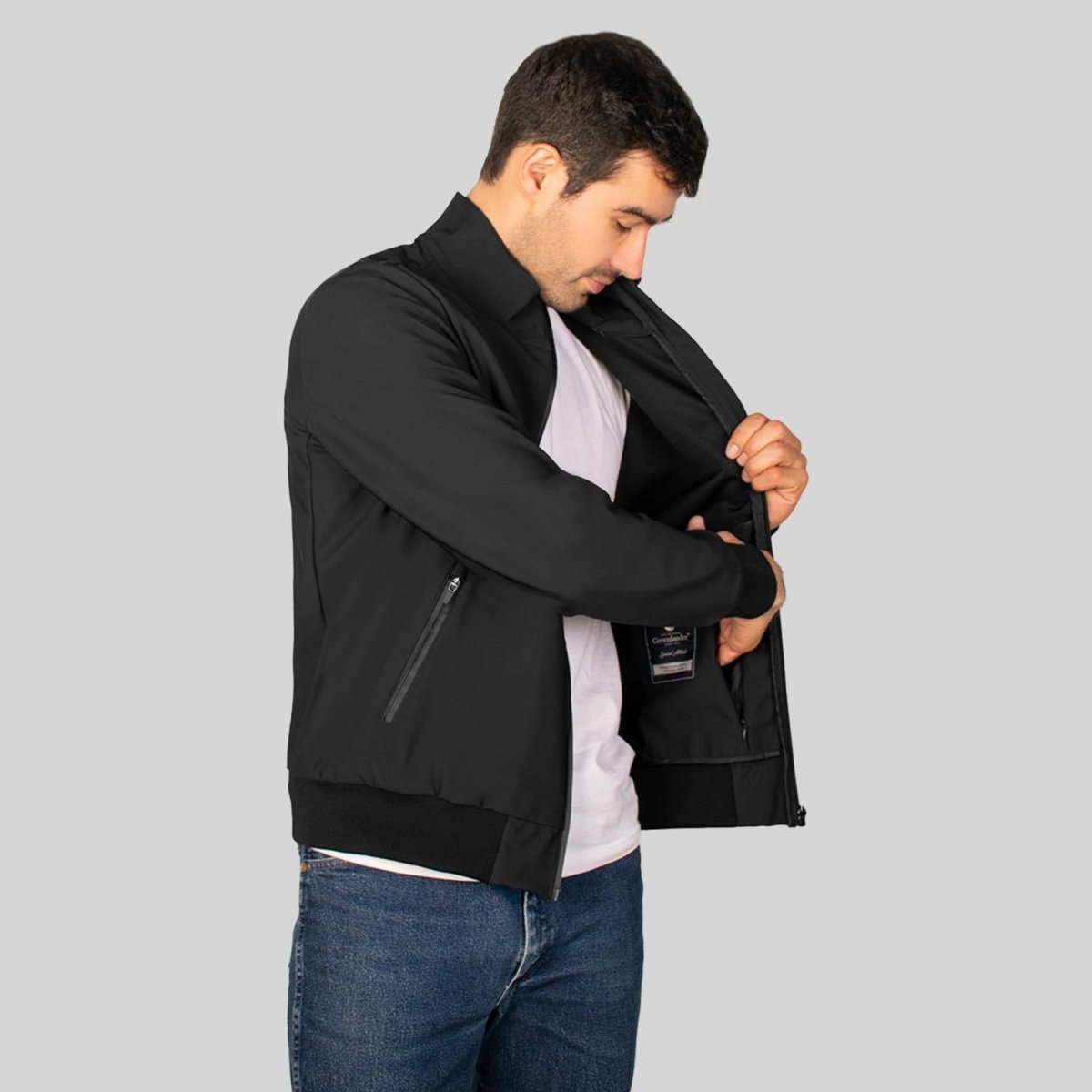 Chamarra de poliester para hombre con bolsillo interno Greenlander - Greenlander