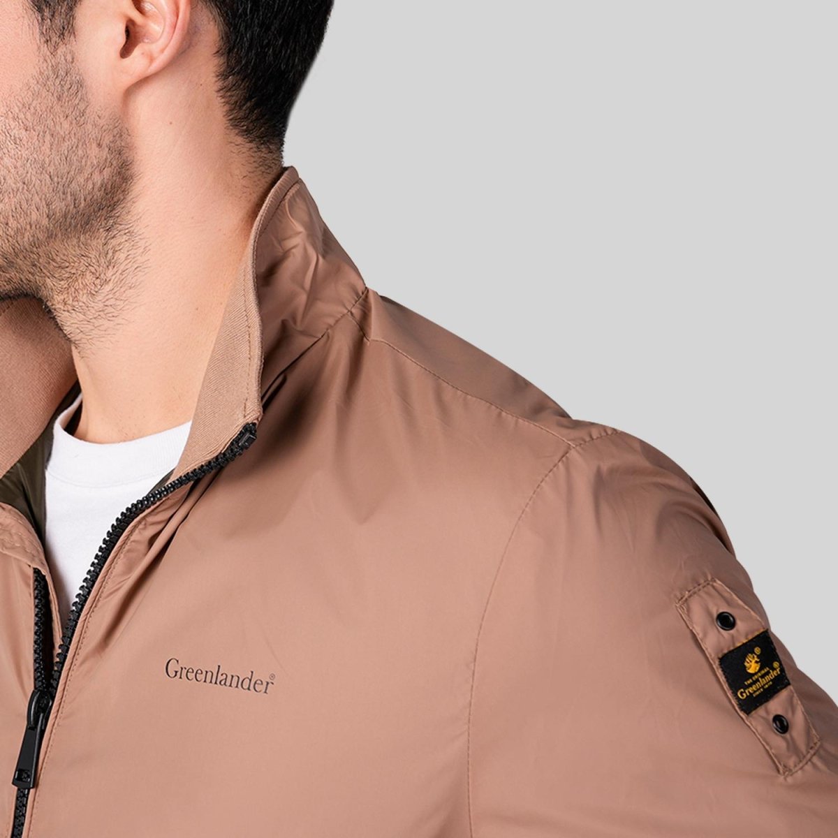 Chamarra de poliéster para hombre con bolsillos externos e internos Greenlander - Greenlander