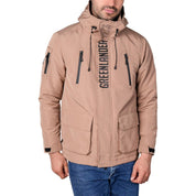 Chamarra de poliéster para hombre con capucha y múltiples bolsillos Greenlander - Greenlander