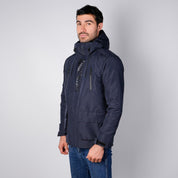 Chamarra de poliéster para hombre con capucha y múltiples bolsillos Greenlander - Greenlander