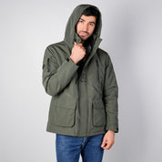 Chamarra de poliéster para hombre con capucha y múltiples bolsillos Greenlander - Greenlander