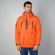 Chamarra de poliéster para hombre con capucha y múltiples bolsillos Greenlander - Greenlander