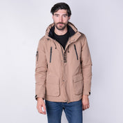 Chamarra de Poliéster para Hombre con Gorro y Bolsillos | Greenlander - Greenlander