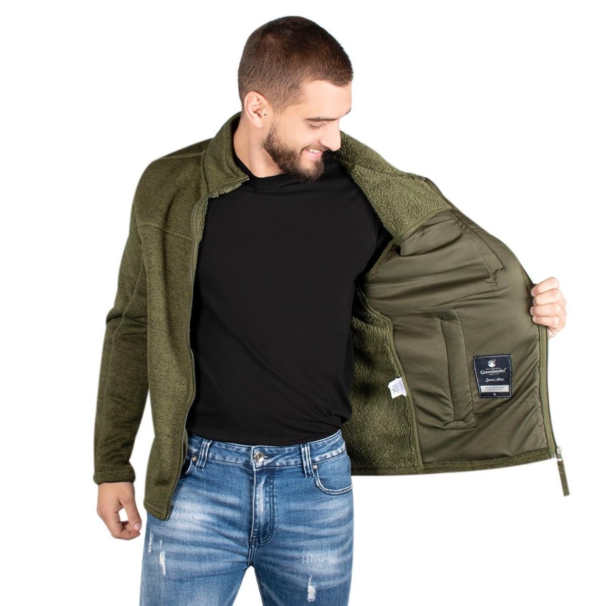 Chamarra de Punto Para Hombre - Greenlander