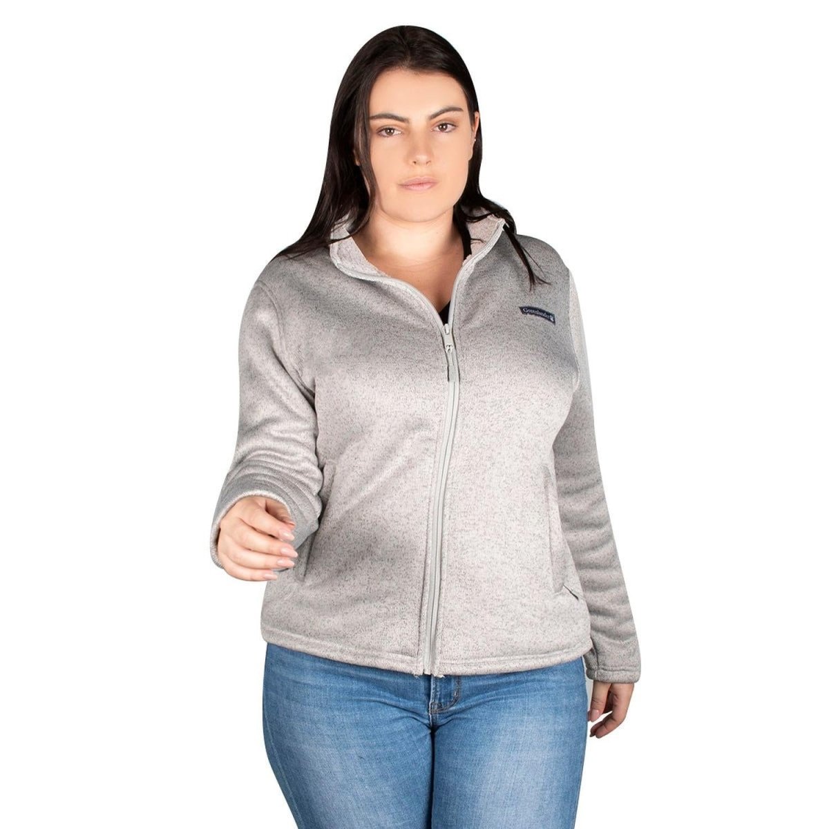 Chamarra De Punto Plus Size Mujer - Greenlander