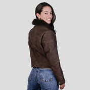 Chamarra de vinil para dama con forro Greenlander - Greenlander