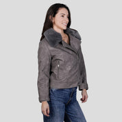 Chamarra de vinil para dama con forro Greenlander - Greenlander