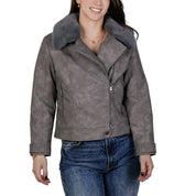 Chamarra de vinil para dama con forro Greenlander - Greenlander