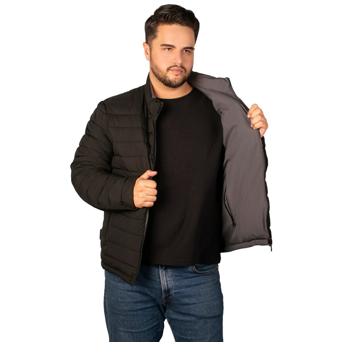 Chamarra Doble Vista Capitonada Greenlander Hombre - The Original Greenlander