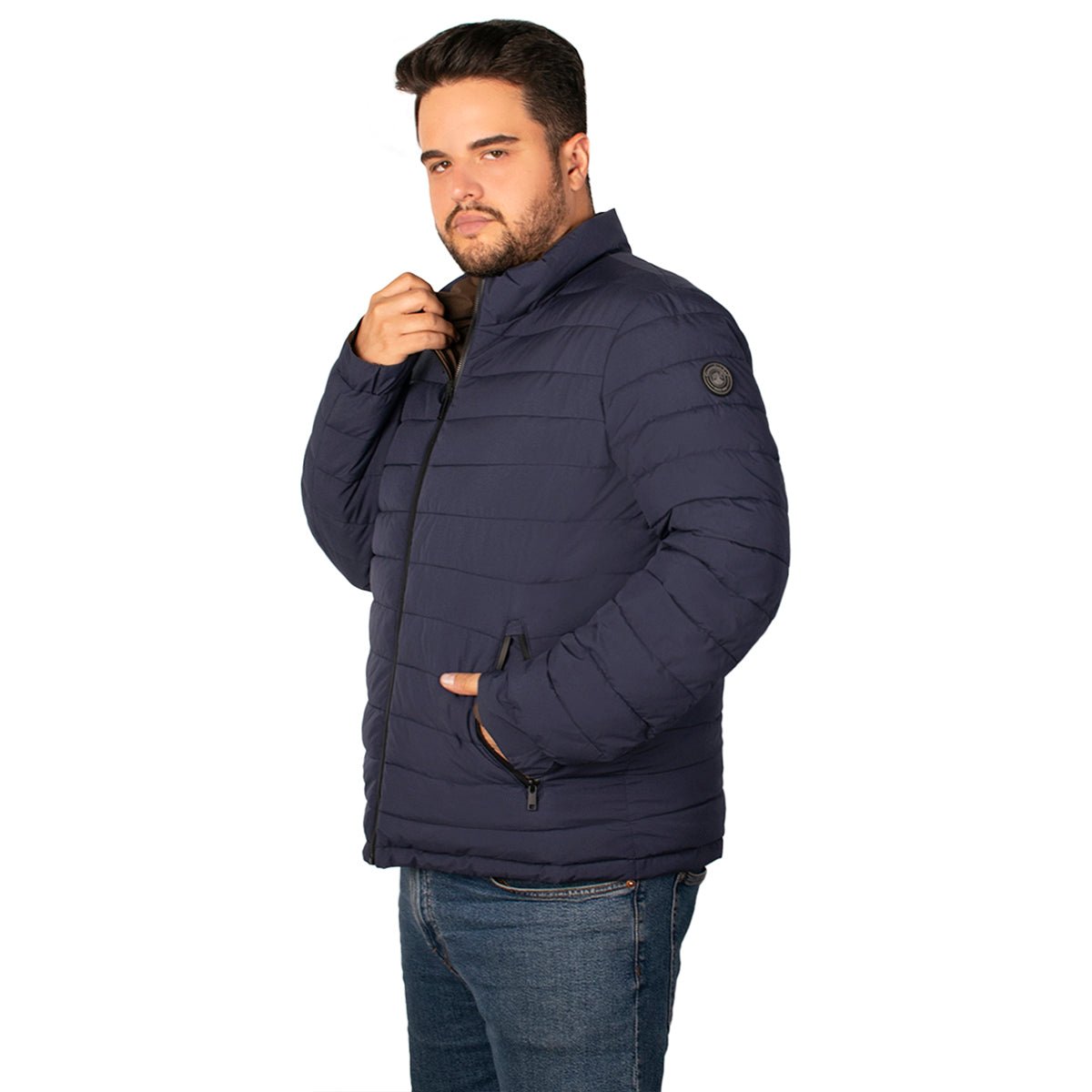 Chamarra Doble Vista Capitonada Greenlander Hombre - The Original Greenlander