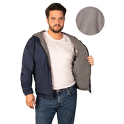Chamarra Doble Vista Con Gorro Greenlander Hombre - The Original Greenlander