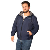 Chamarra Doble Vista Con Gorro Greenlander Hombre - The Original Greenlander