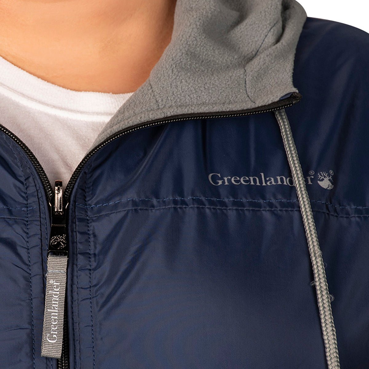 Chamarra Doble Vista Con Gorro Greenlander Hombre - The Original Greenlander