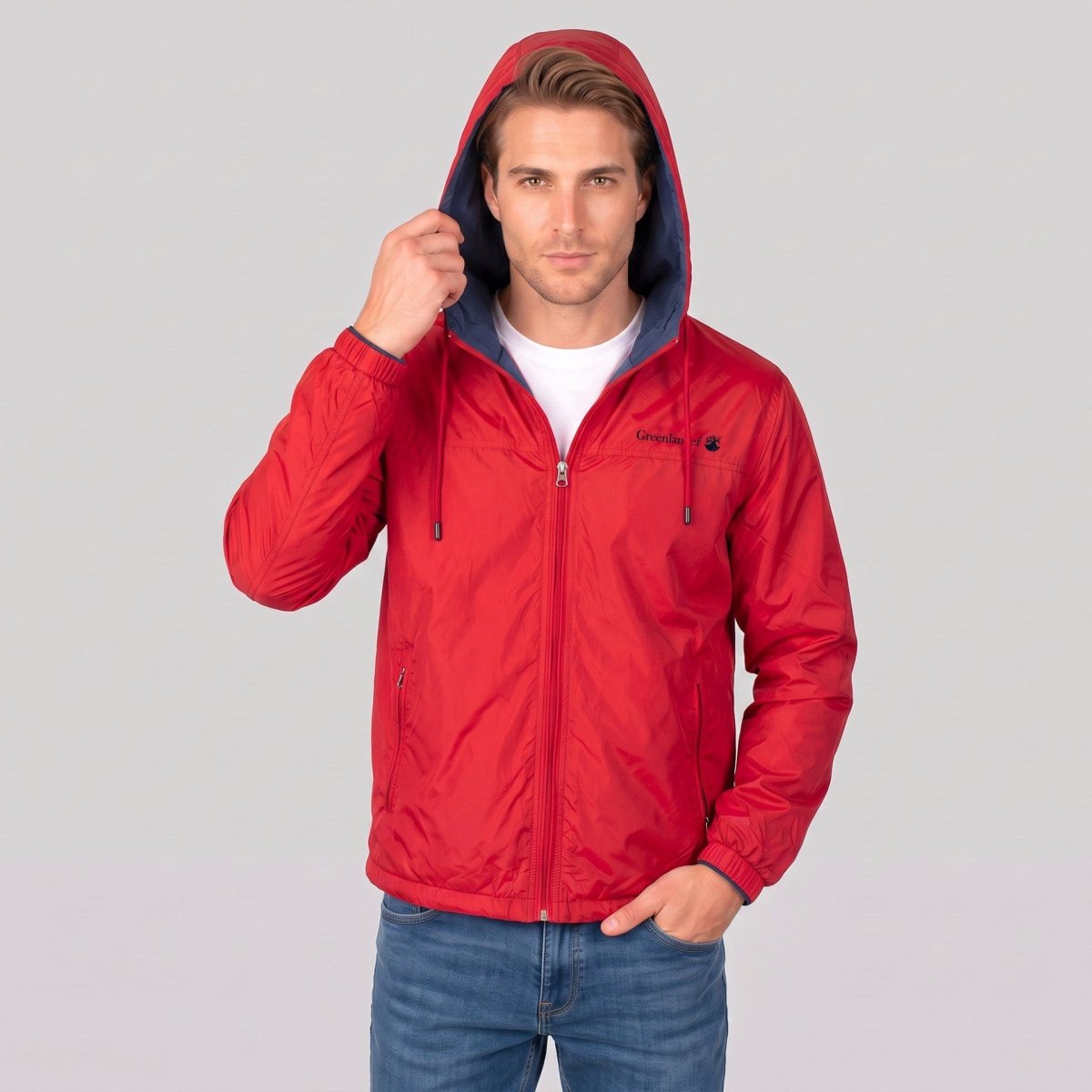 Chamarra Doble Vista para Hombre con Bolsillos y Cierre | Greenlander - Greenlander