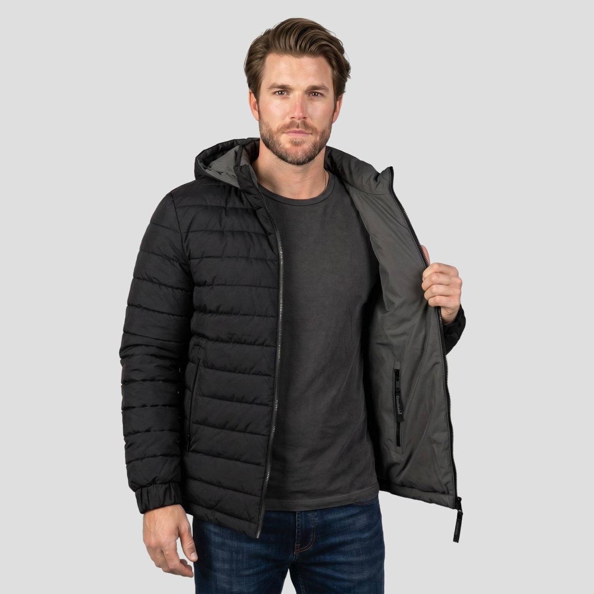Chamarra doble vista para hombre con capucha Greenlander - Greenlander