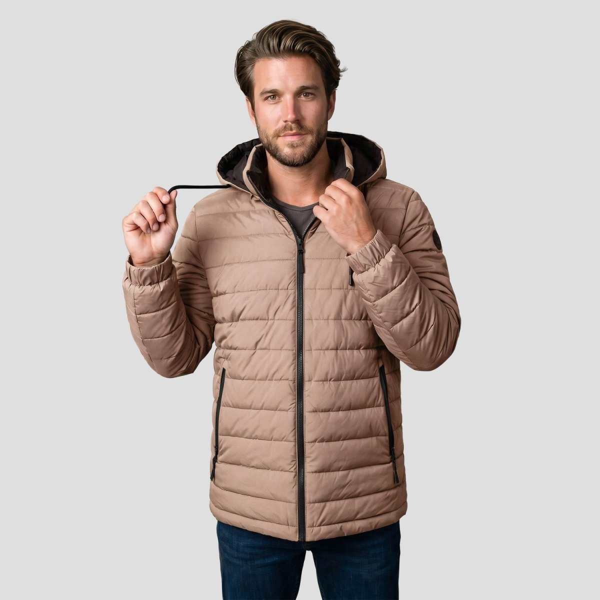 Chamarra doble vista para hombre con capucha Greenlander - Greenlander