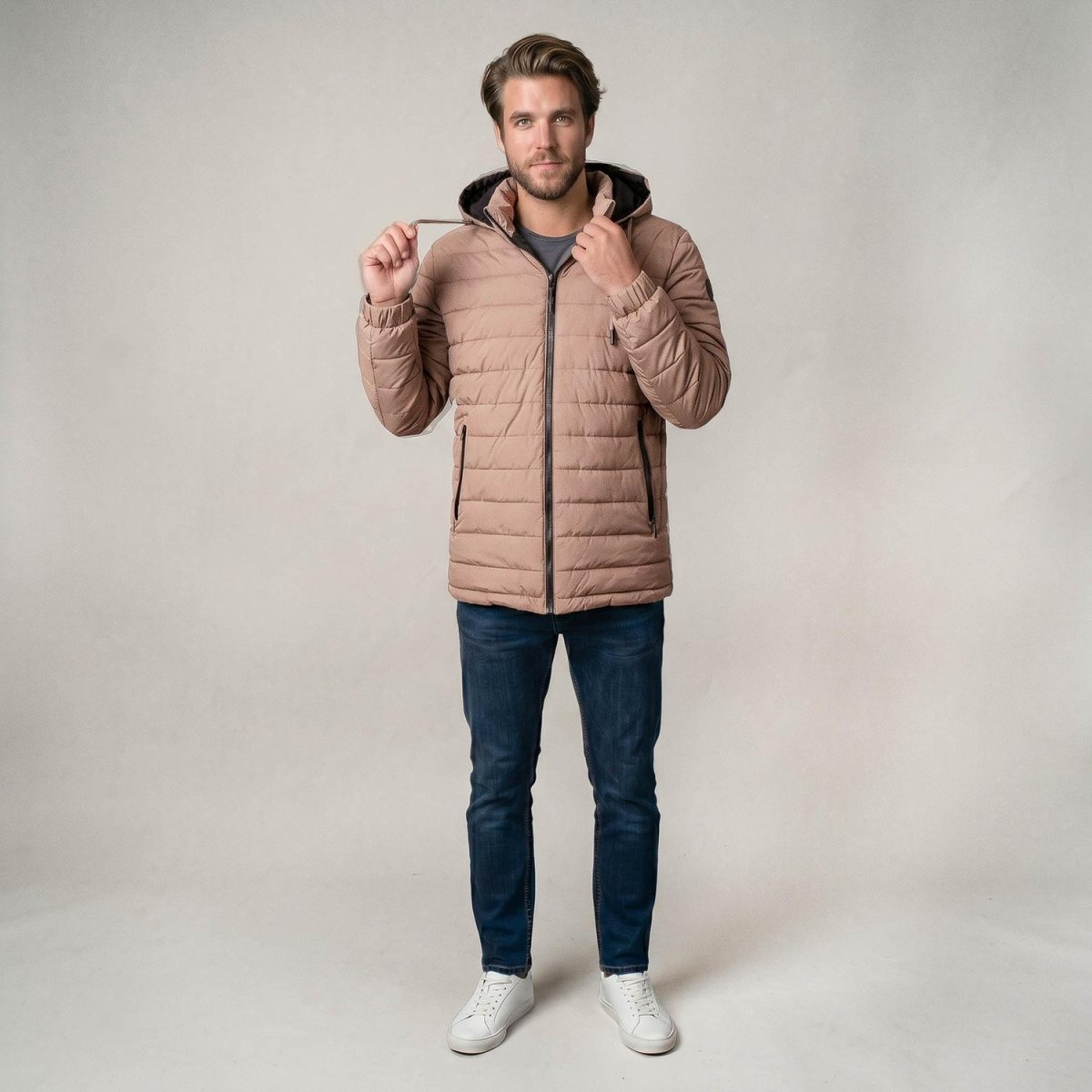 Chamarra doble vista para hombre con capucha Greenlander - Greenlander