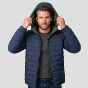 Chamarra doble vista para hombre con capucha Greenlander - Greenlander